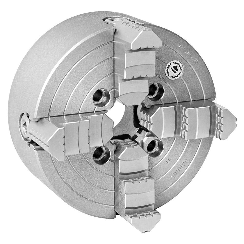 Independent Manual Lathe Chuck: 4-Jaw, 4