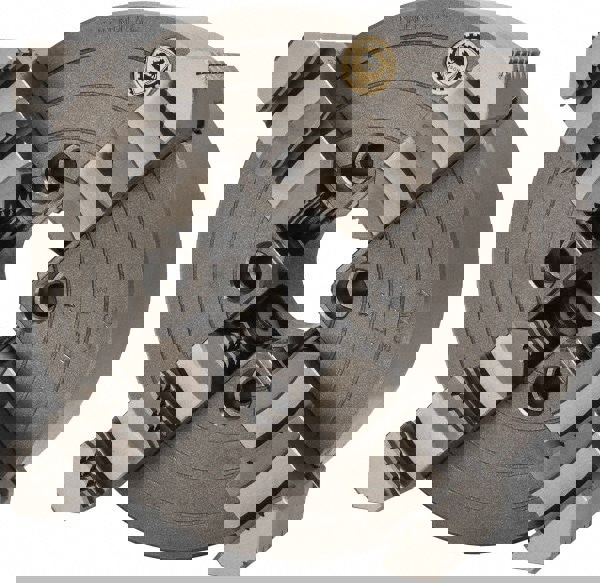 Independent Manual Lathe Chuck: 4-Jaw, 8