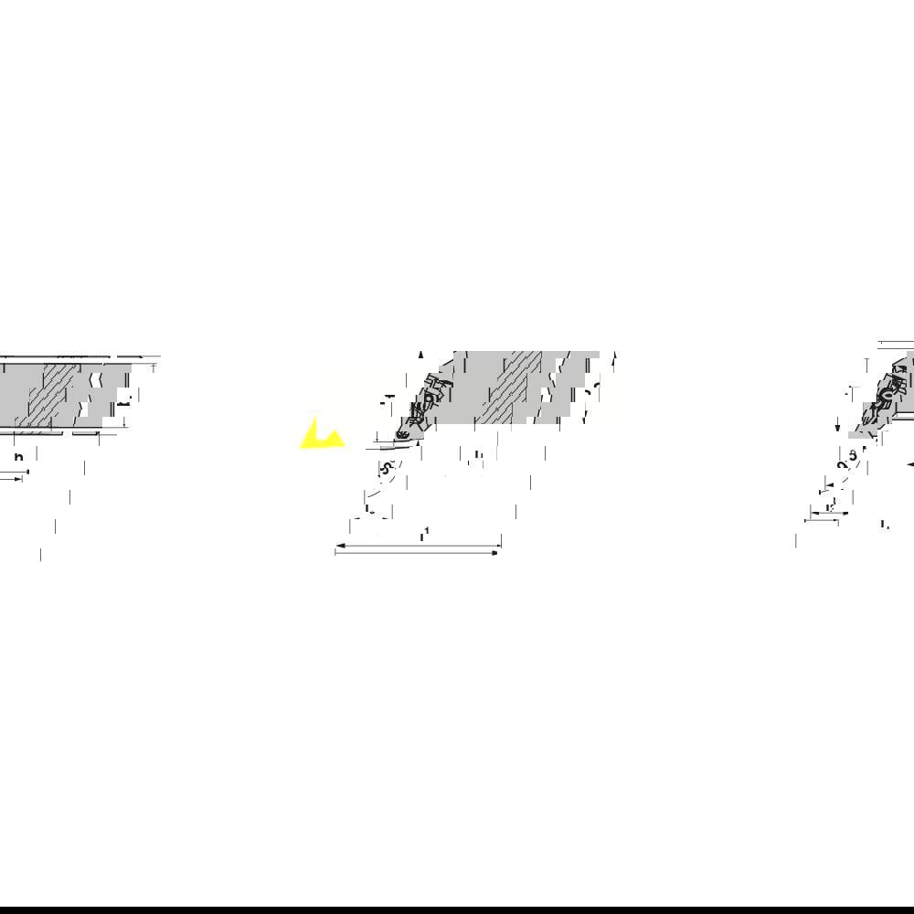 Indexable Turning Toolholders; Toolholder Style: DTJNR ; Lead Angle: 93.000 ; Insert Holding Method: Wedge ; Shank Height (Inch): 1-1/4 ; Overall Length (Decimal Inch): 6.0000 ; Rake: Negative