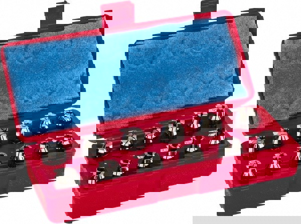 Collet Set: 12 Pc, Series ER20, 1/2