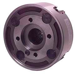 Independent Manual Lathe Chuck: 4-Jaw, 10