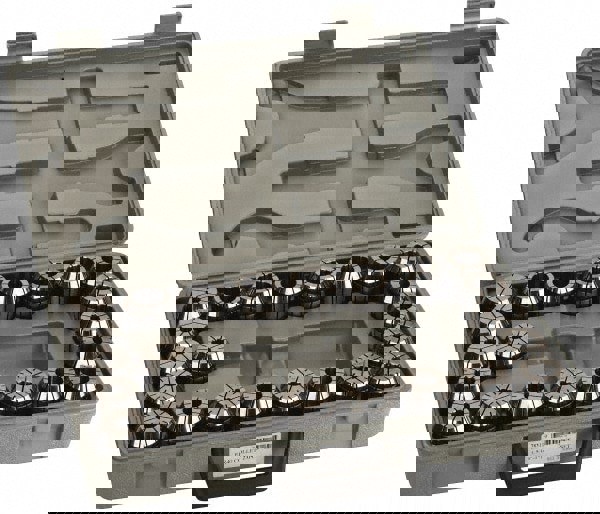 Collet Set: 23 Pc, Series ER40, 5/16 to 1