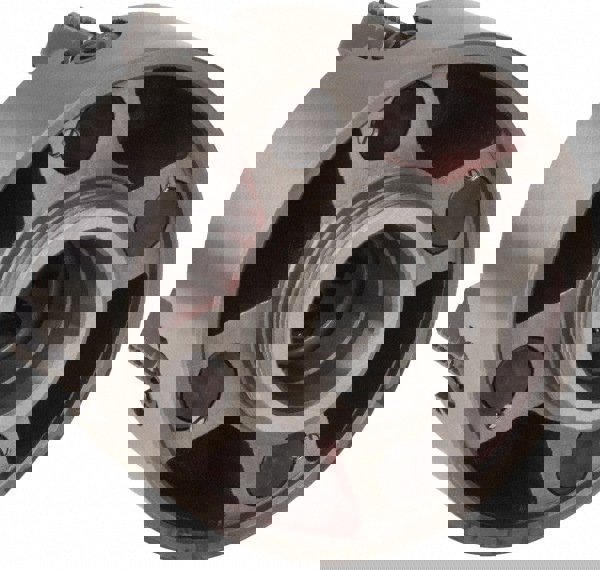 Independent Manual Lathe Chuck: 4-Jaw, 12-1/2