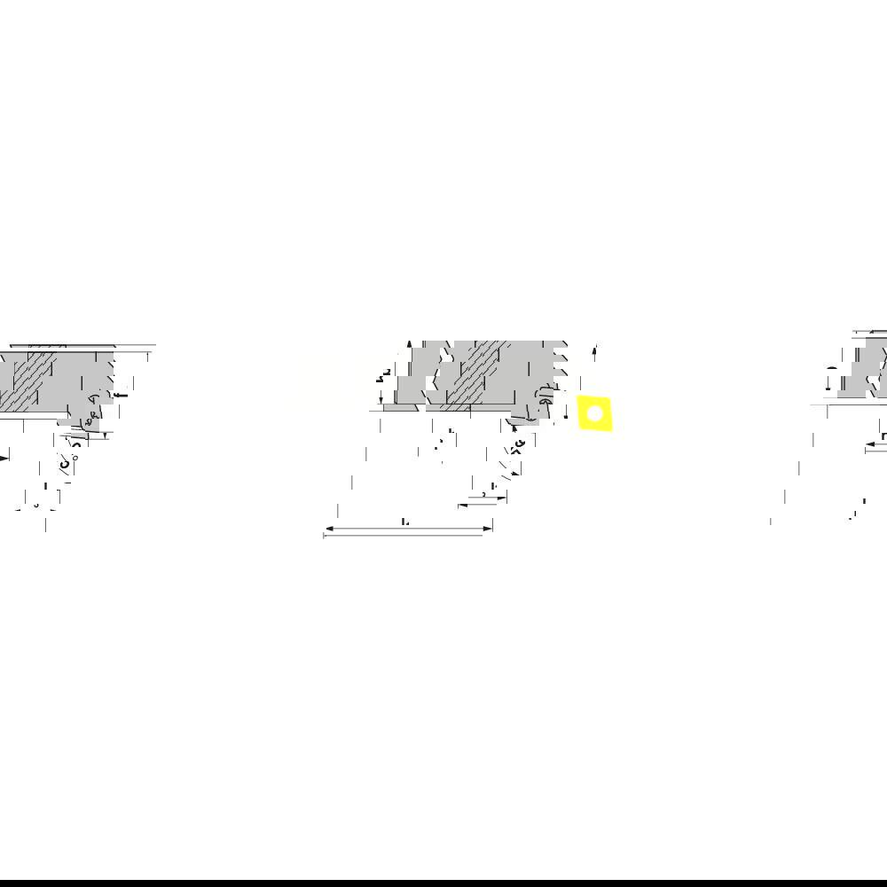 Indexable Turning Toolholders; Toolholder Style: SCLCL ; Lead Angle: 95.000 ; Insert Holding Method: Screw ; Shank Height (Inch): 1-1/4 ; Overall Length (Decimal Inch): 6.0000 ; Rake: Positive