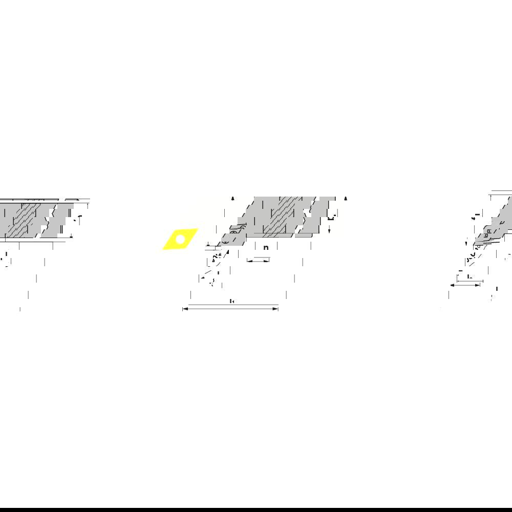Indexable Turning Toolholders; Toolholder Style: SDJCR ; Lead Angle: 93.000 ; Insert Holding Method: Screw ; Shank Width (Inch): 5/8 ; Shank Height (Inch): 5/8 ; Overall Length (Decimal Inch): 4.0000