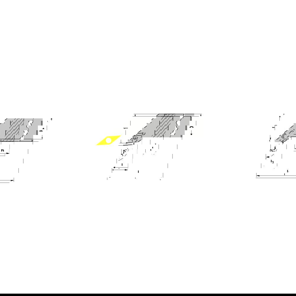 Indexable Turning Toolholders; Toolholder Style: SVJCR ; Lead Angle: 93.000 ; Insert Holding Method: Screw ; Shank Height (Inch): 1-1/4 ; Overall Length (Decimal Inch): 6.0000 ; Rake: Positive