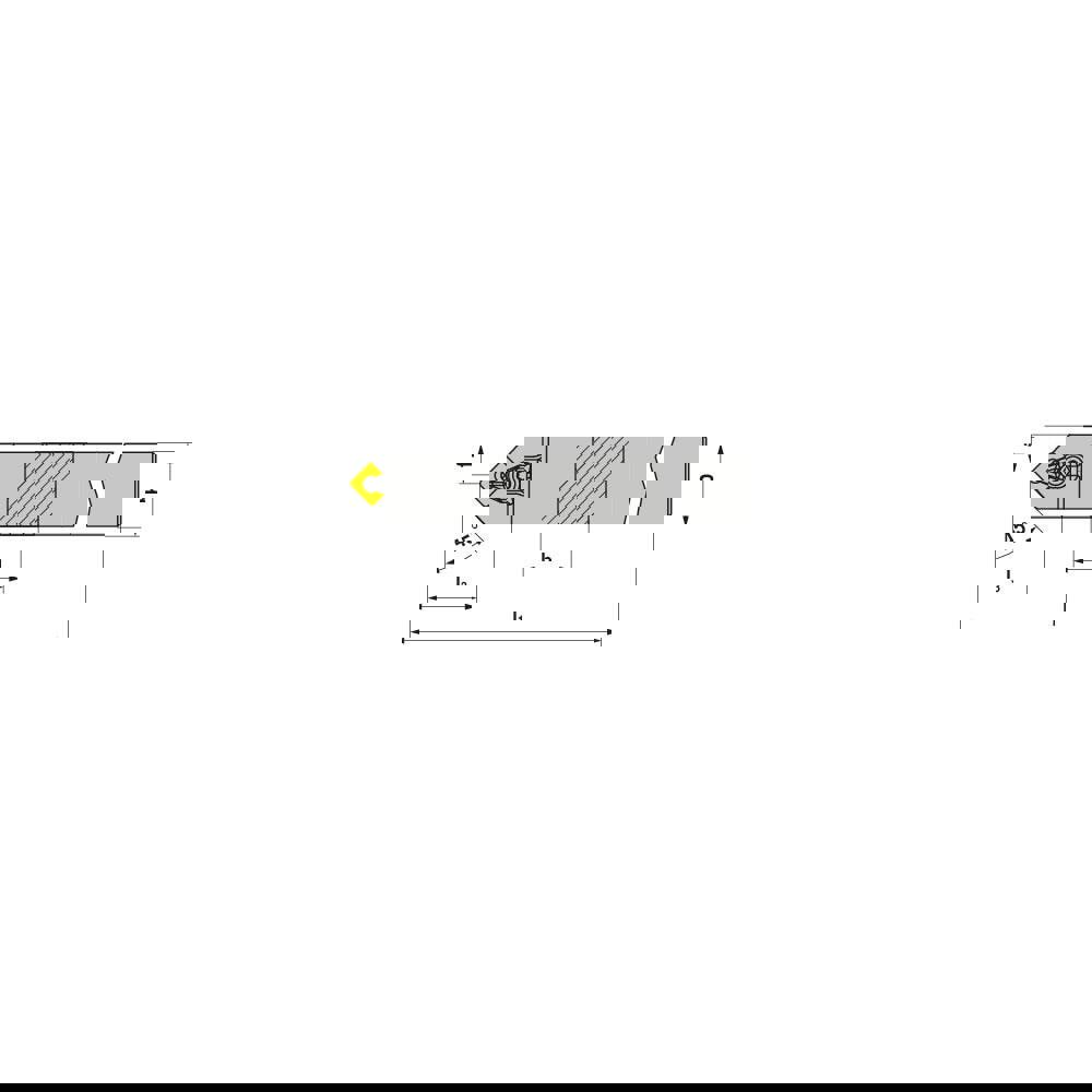 Indexable Turning Toolholders; Toolholder Style: DSDNN ; Lead Angle: 45.000 ; Insert Holding Method: Wedge ; Shank Height (Inch): 1-1/2 ; Overall Length (Decimal Inch): 7.0000 ; Rake: Negative