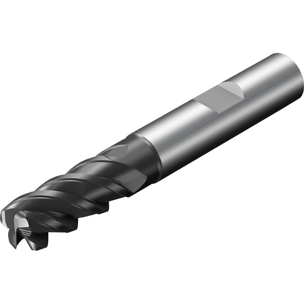 Corner Radius End Mill: 3/8