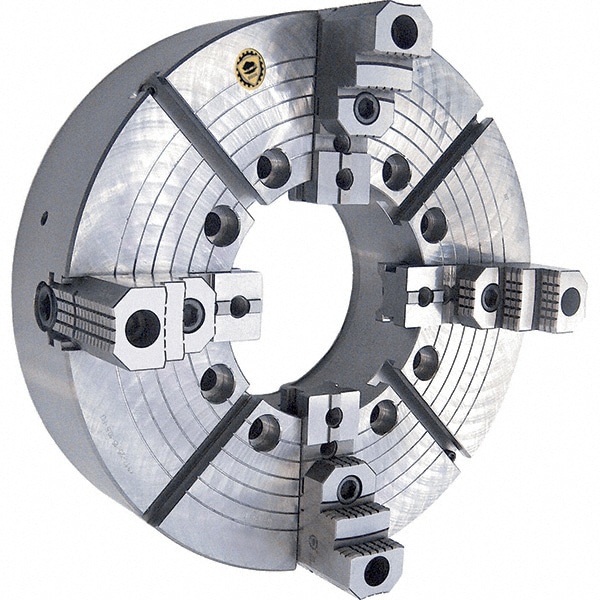 Independent Manual Lathe Chuck: 4-Jaw, 25