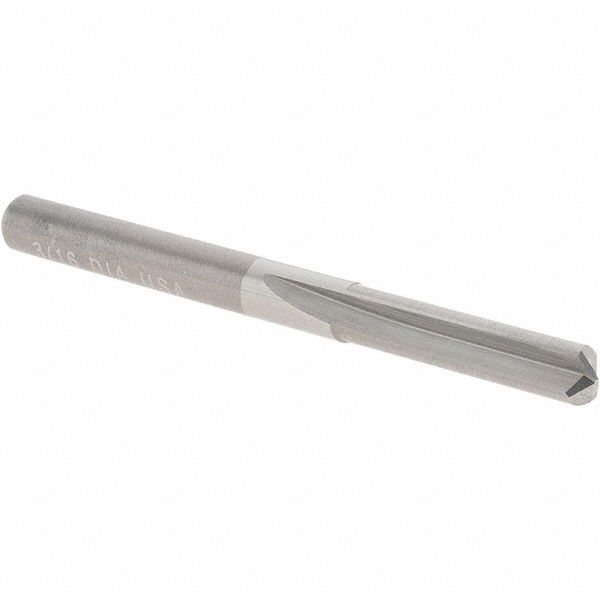 Straight-Flute Drill Bit: 3/16