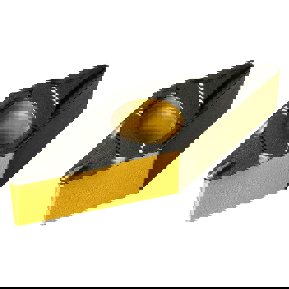 Turning Insert: VBMT332-PF 4415, Solid Carbide - Al2O3, TiN & TiCN Coated, Neutral, 3/8