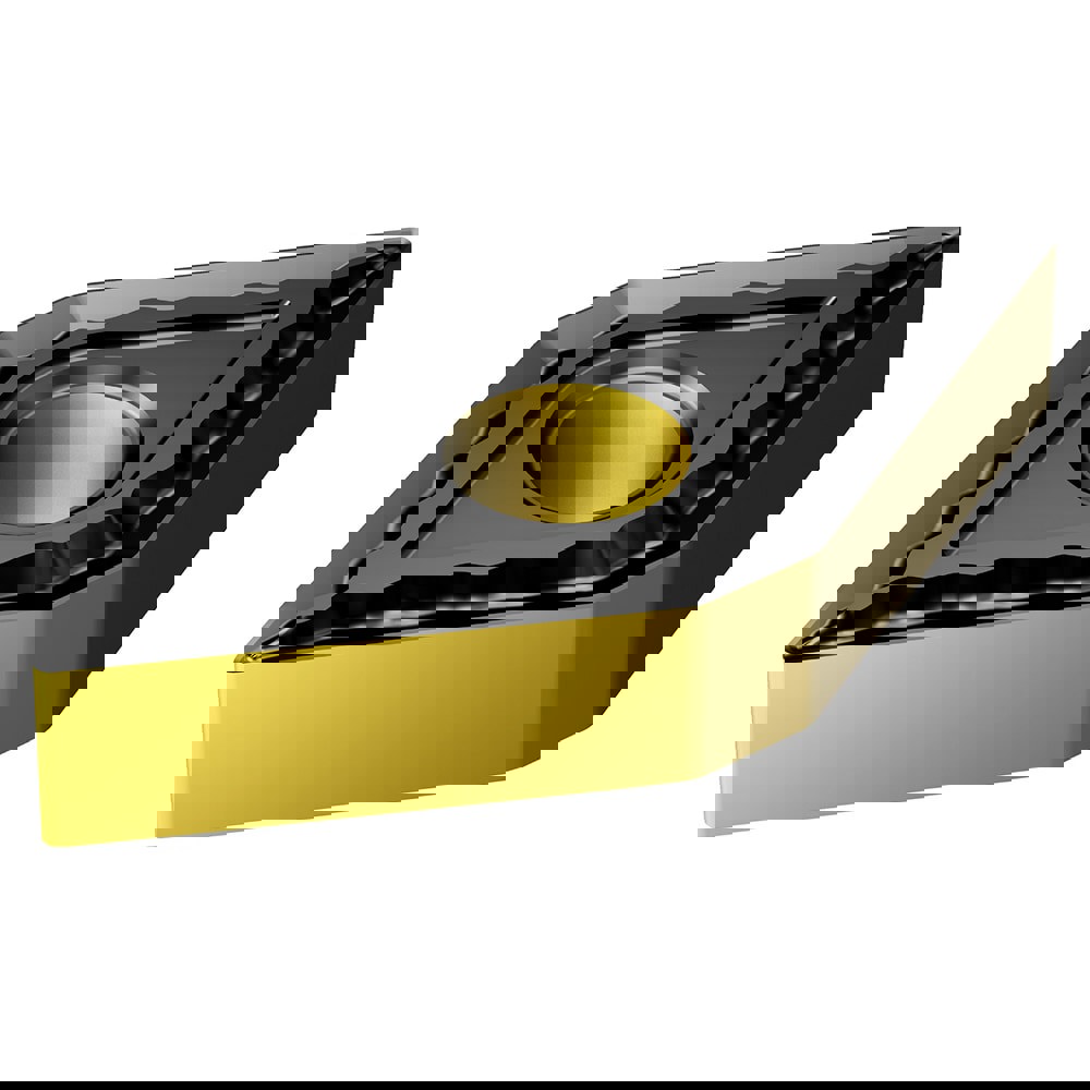 Turning Insert: DNMG331-QM 4425, Solid Carbide - Al2O3, TiN & TiCN Coated, Neutral, 3/8