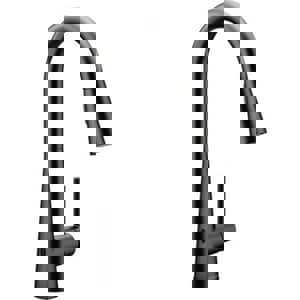 Single Handle Pull Down Touchless Kitchen Faucet in Matte Black