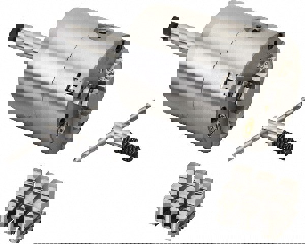 Self-Centering Manual Lathe Chuck: 3-Jaw