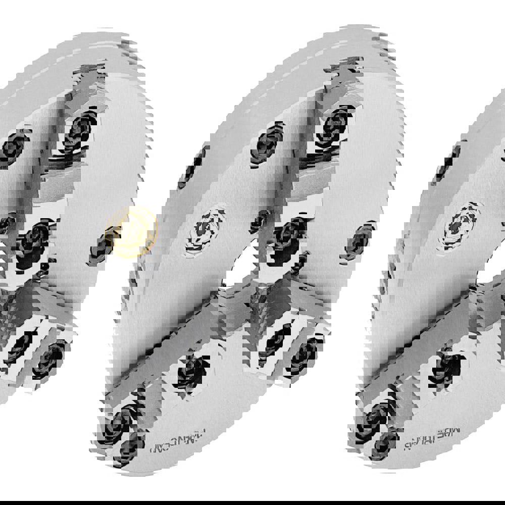 Self-Centering Manual Lathe Chuck: 3-Jaw, 15-3/4