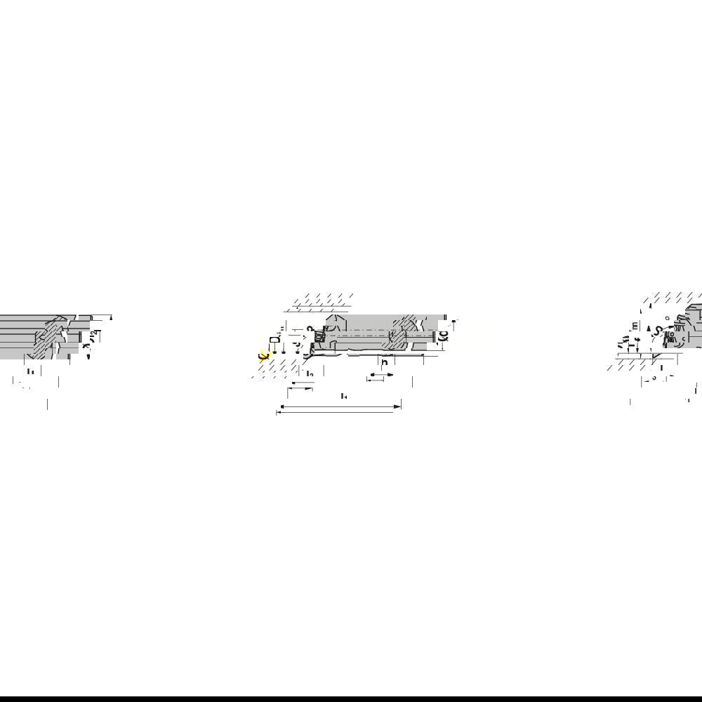 Indexable Boring Bars; Minimum Bore Diameter (Decimal Inch): 1.5300 ; Maximum Bore Depth (Decimal Inch): 5.0000 ; Maximum Bore Depth (Inch): 5 ; Toolholder Style: DDUNR ; Tool Material: Steel ; Shank Diameter (Decimal Inch): 1.2500