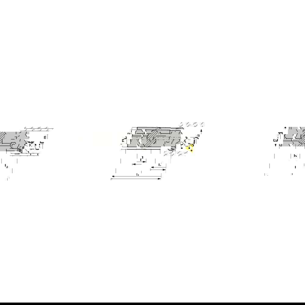 Indexable Boring Bar: A06M STFCL 2, 1/2