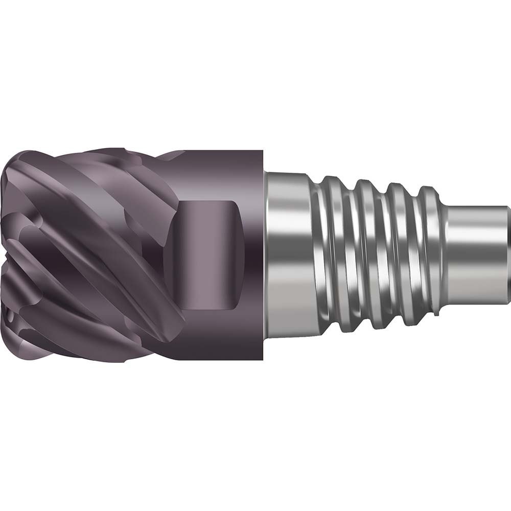 Corner Radius & Corner Chamfer End Mill Heads; Mill Diameter (mm): 16.00 ; Length of Cut (mm): 18.7 ; Number Of Flutes: 6 ; Overall Length (mm): 35.7 ; Corner Radius (mm): 2 ; End Mill Material: Solid Carbide