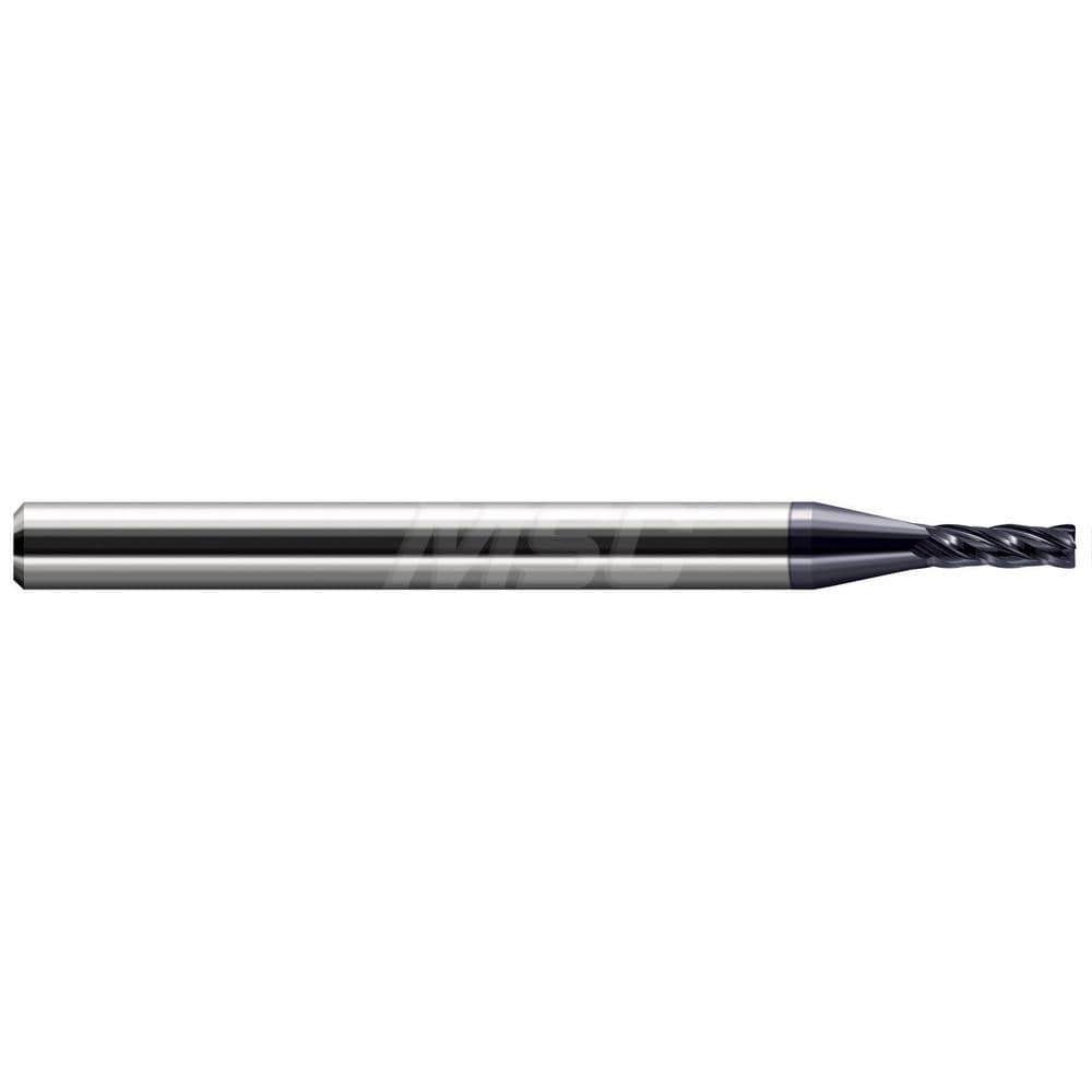 Corner Radius End Mill: 3/64