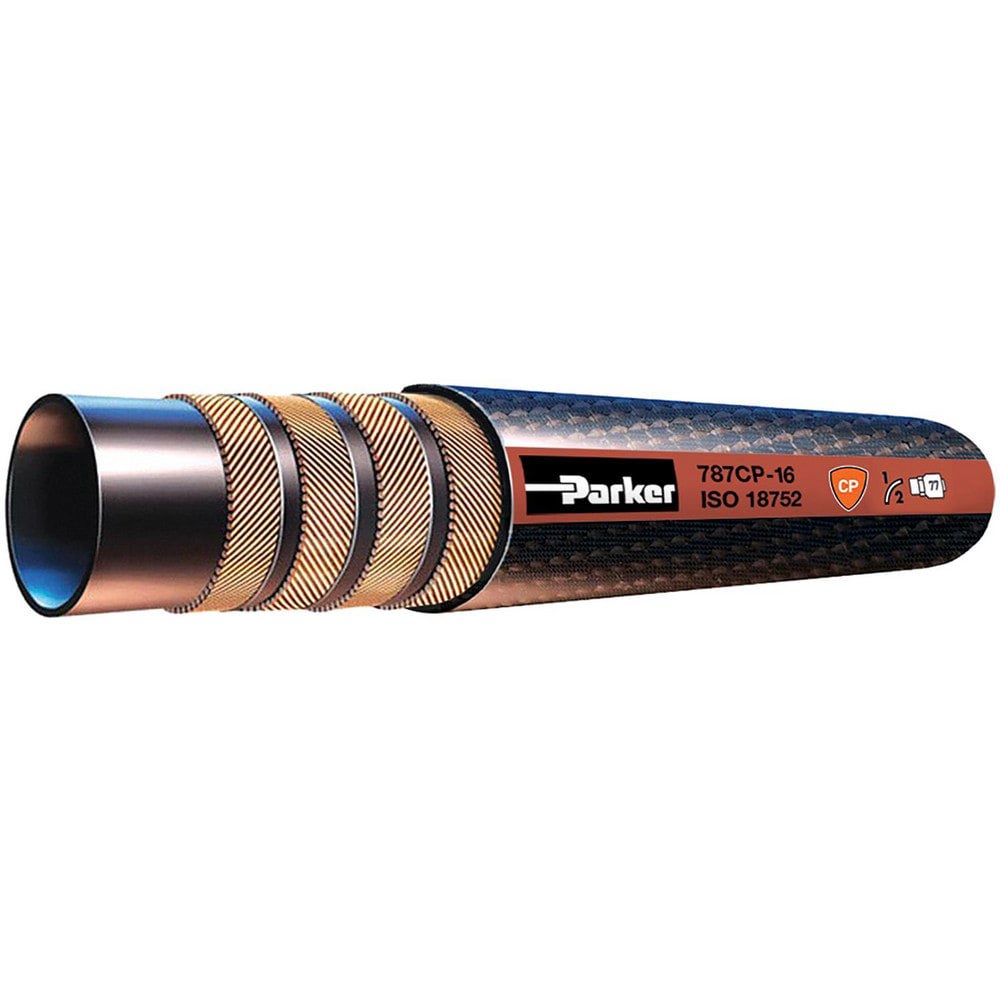 Hydraulic Hose; Inside Diameter (Inch): 1/2 ; Hose Length (Feet): 50.00 ; Maximum Working Pressure: 5000.000psi ; Maximum Working Pressure (Psi - 3 Decimals): 5000.000 ; Bend Radius (mm): 90 ; Connection Type: None