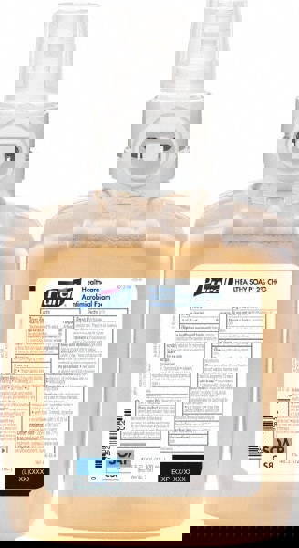 PURELL Foam Handwash 2% CHG Antimicrobial Foam, Fragrance Free, 1200 mL Refill for PURELL CS8 Automatic Soap Dispenser, 2/Case