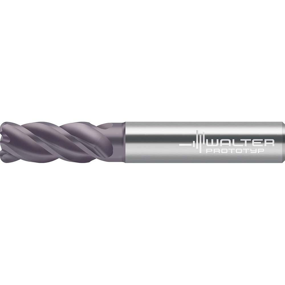 Corner Radius End Mill Head: 4 Flutes
