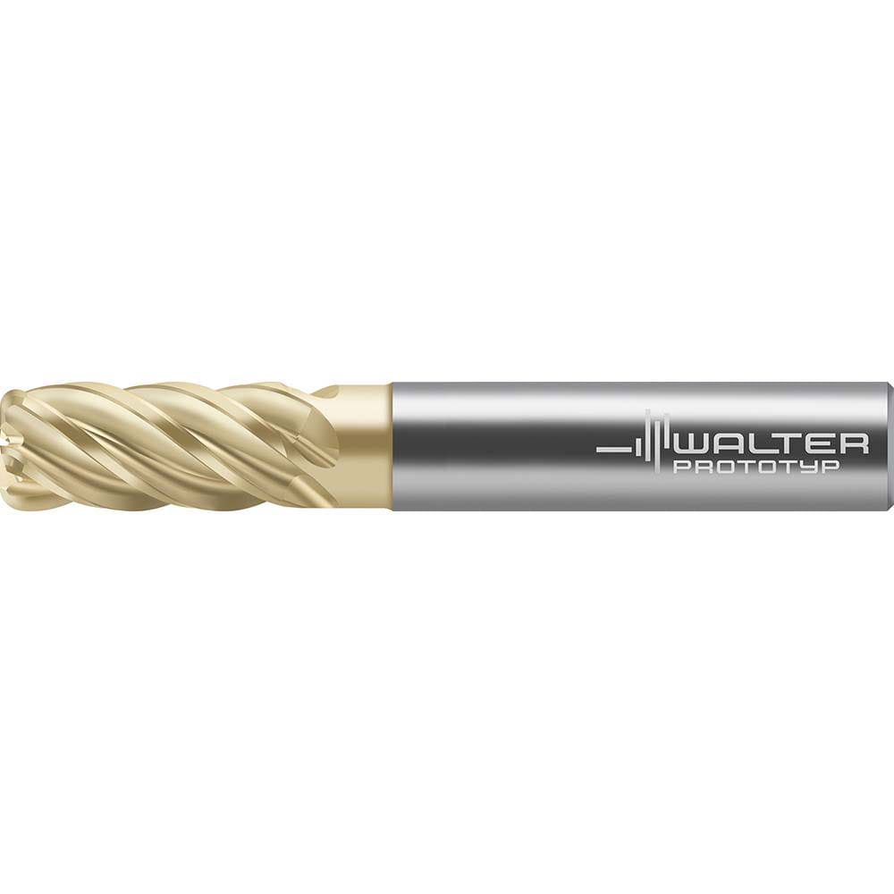 Corner Radius End Mill Head: 5 Flutes