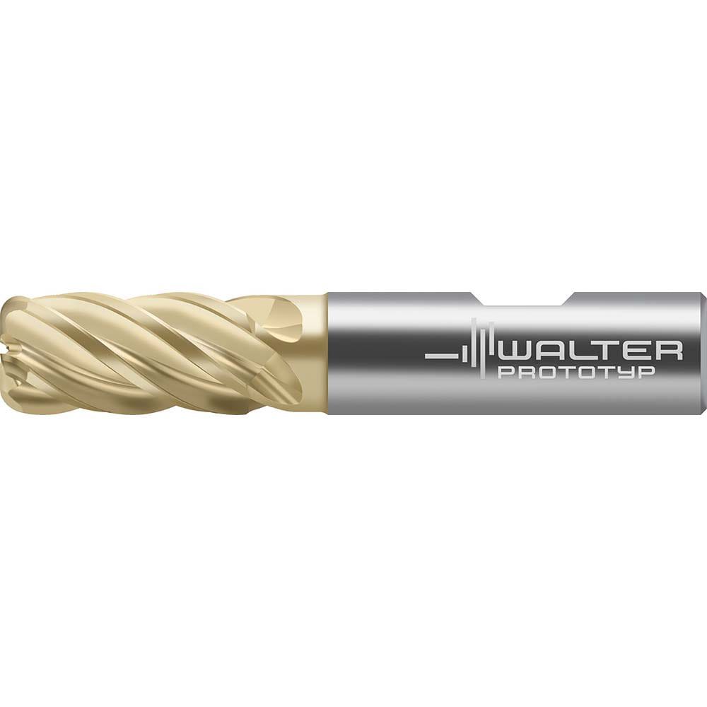 Corner Radius End Mill Head: 5 Flutes