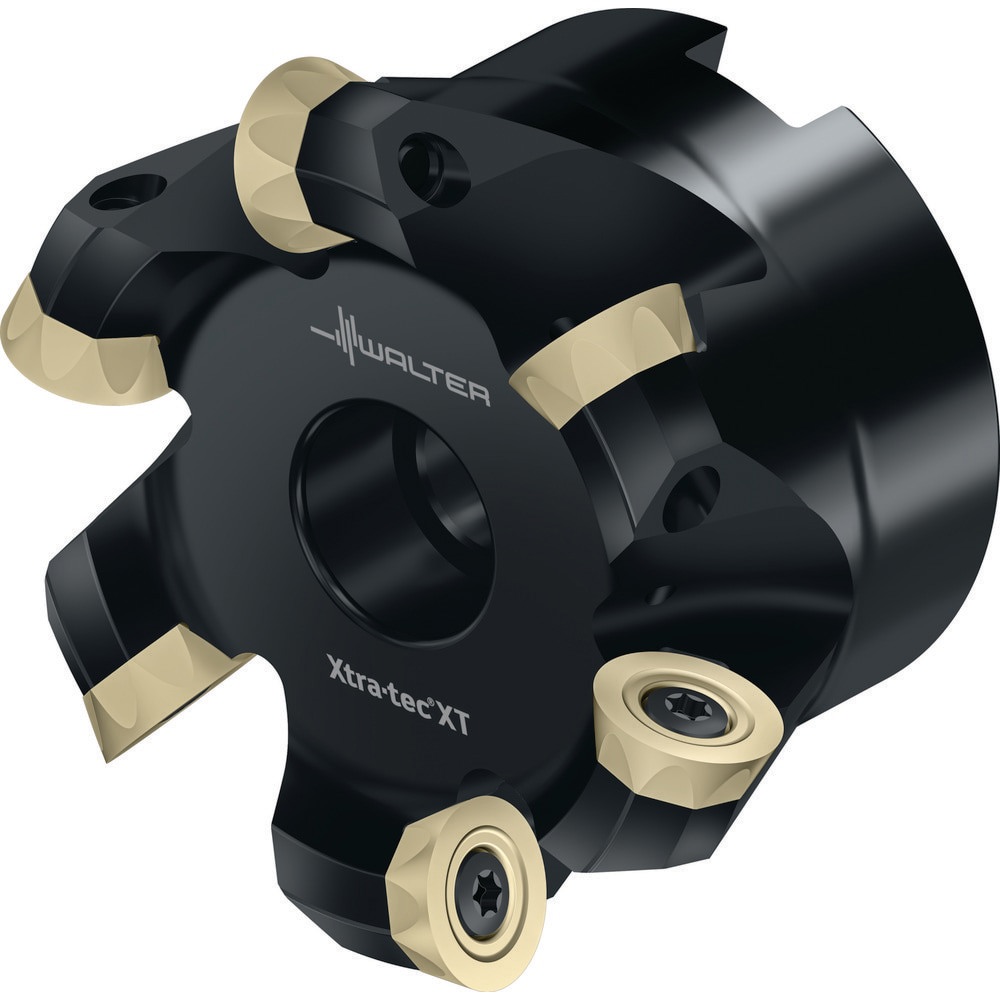 Indexable Copy Face Mill: 80 mm Max Cut Dia, 27 mm Arbor Hole