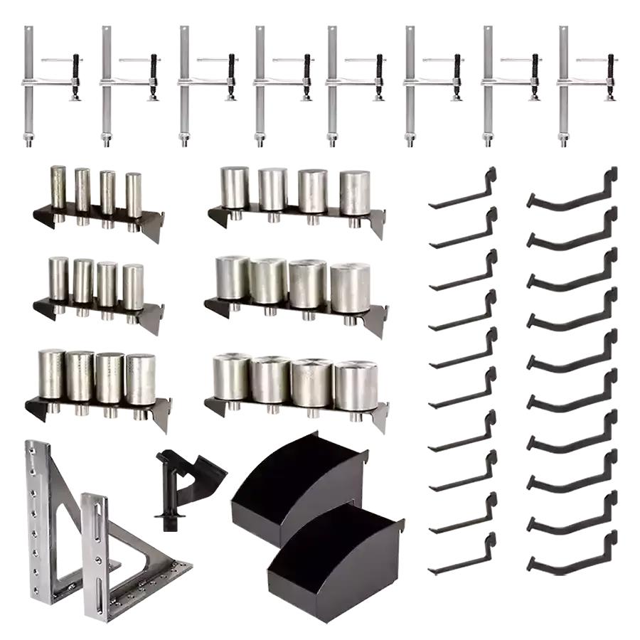 Welding Plate & Welding Positioner Accessories; Type: 57-Piece Fixturing Kit