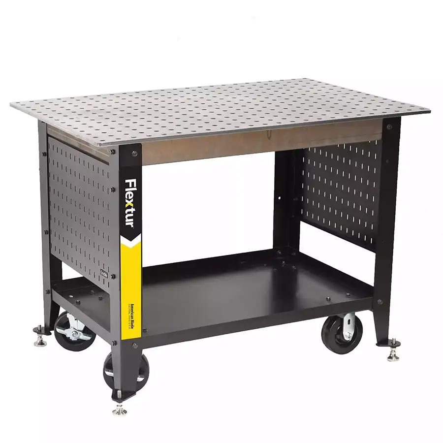 Welding Tables; Overall Width: 30 in ; Overall Length: 48 in ; Shape: Rectangle ; Maximum Load Capacity: 1750.00 ; Material: Steel ; Finish: Painted