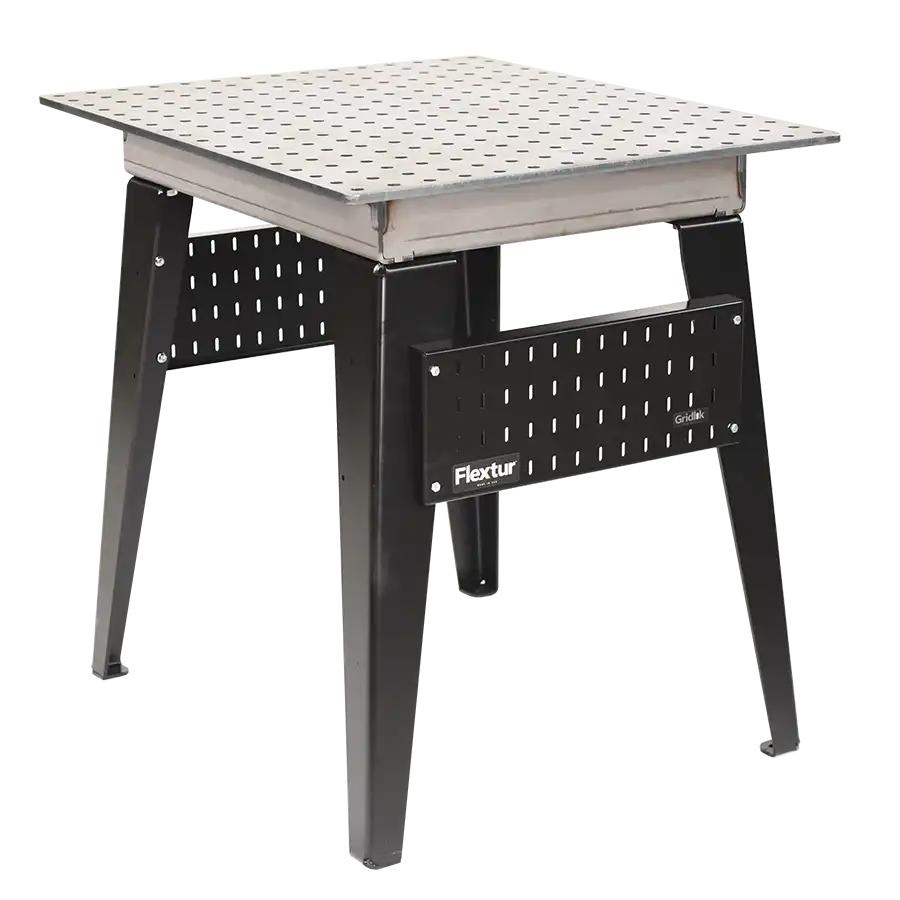 Welding Tables; Overall Width: 30 in ; Overall Length: 36 in ; Shape: Rectangle ; Maximum Load Capacity: 2000.00 ; Material: Steel ; Finish: Metal; Powder Coated