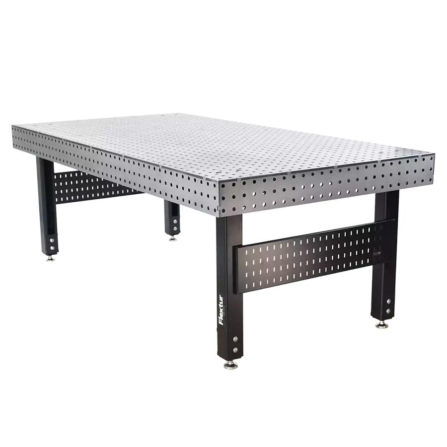 Welding Tables; Overall Width: 96 in ; Overall Length: 48 in ; Shape: Rectangle ; Maximum Load Capacity: 6000.00 ; Material: Steel ; Finish: Metal