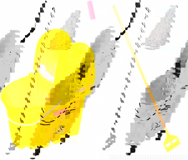 35 Qt Plastic Bucket & Wringer