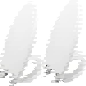 ELONG PLAS CLST SEAT W/ CVR WHIT