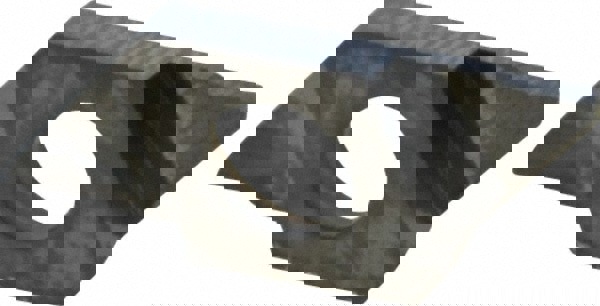 Cutoff Insert: CTP10FRV VM1, Carbide, 1.00 mm Cutting Width, 0.0394