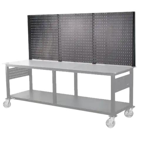 Mobile Bench, Stand & Center Accessories; Accessory Type: Tool Board Kit ; For Use With: Flextur 96 x 36 in Workbench ; Material: Steel ; Width (Inch): 16