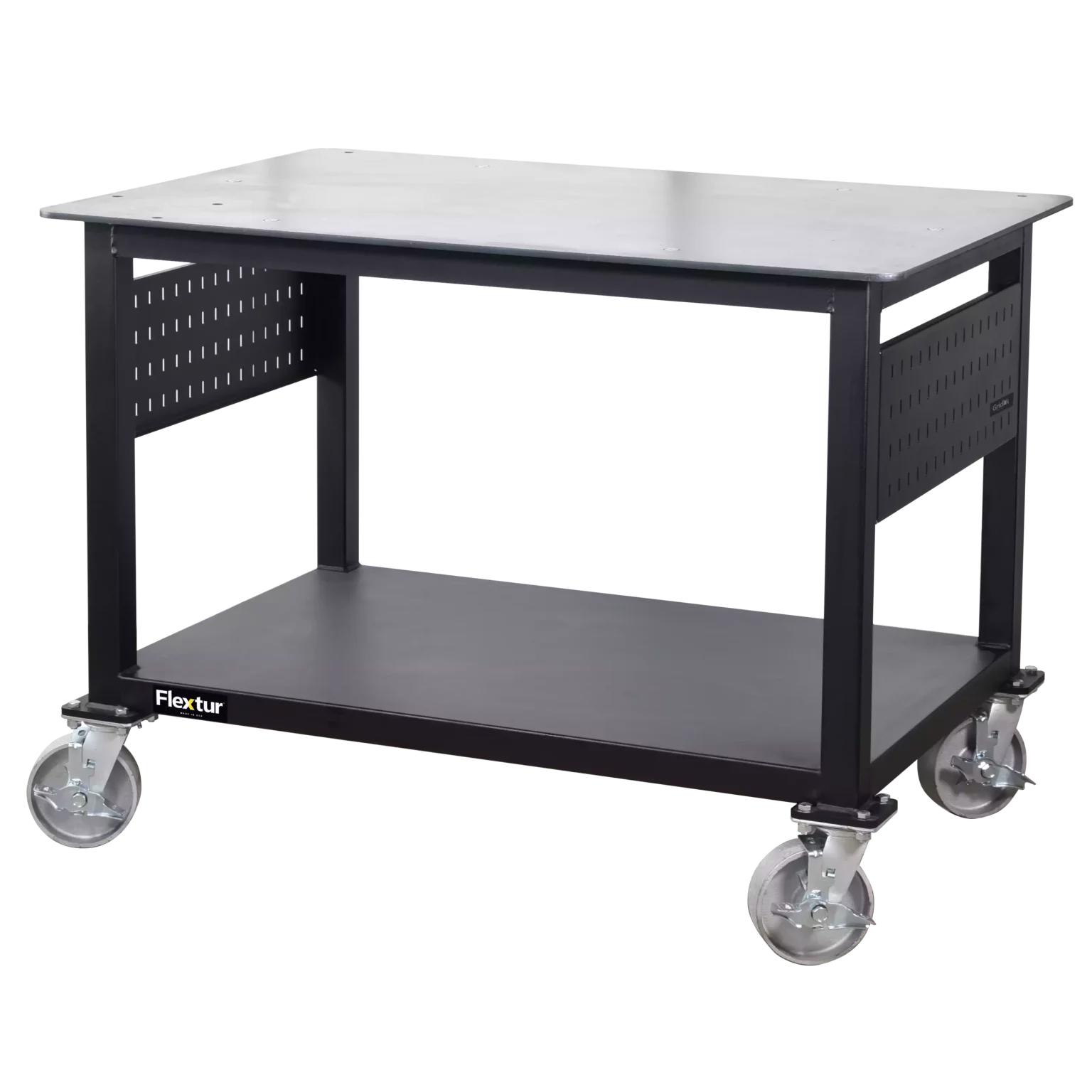 Mobile Work Benches; Type: Mobile Workbench ; Bench Type: Mobile Workbench ; Edge Type: Straight ; Depth (Inch): 48 ; Leg Style: Fixed ; Load Capacity (Lb. - 3 Decimals): 2000.000