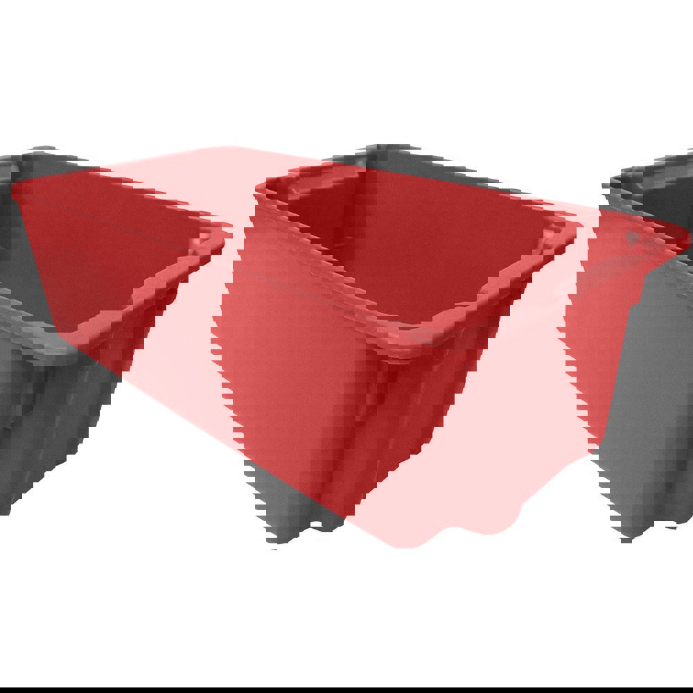 Totes & Storage Containers; Container Type: Stack & Nest ; Overall Height: 6.90625 ; Overall Width: 11 ; Overall Length: 24.13 ; Load Capacity: 150 lb ; Lid Included: No