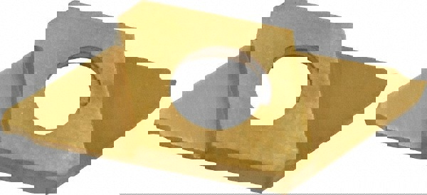 Cutoff Insert: CTP10FR ZM3, Carbide, 1.00 mm Cutting Width, 0.0394