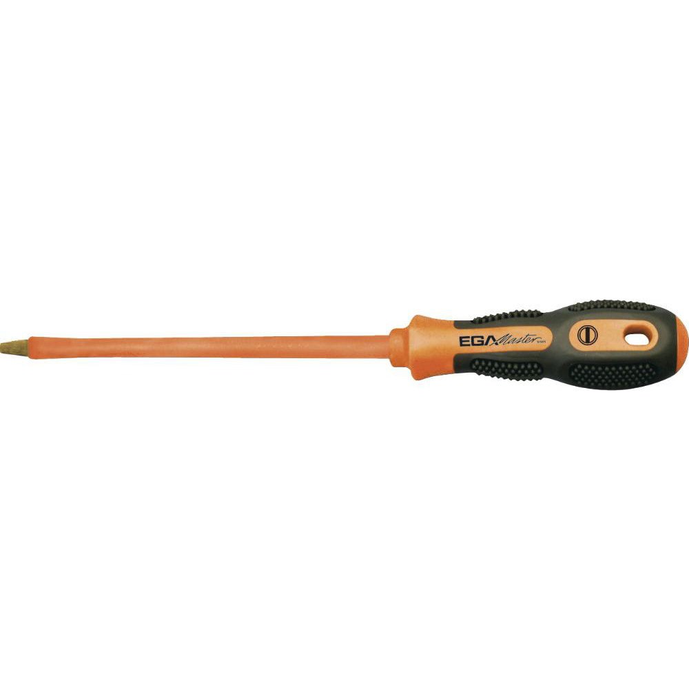 Slotted Screwdrivers; Blade Width (mm): 8.00 ; Blade Length (mm): 5.9100 ; Overall Length (mm): 260.0000 ; Handle Type: Ergonomic ; Handle Length: 150.00 ; Shank Type: Round