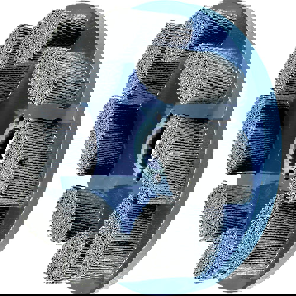 Disc Brushes; Brush Type: Crimped ; Connector Type: Arbor ; Abrasive Material: Silicon Carbide ; Outside Diameter (Inch): 6 ; Grit: 80 ; Maximum RPM: 2500