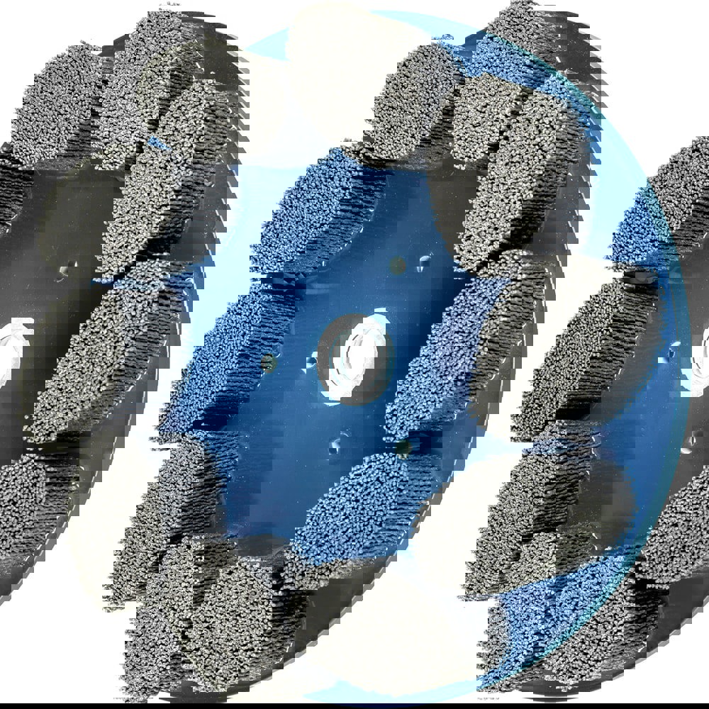 Disc Brushes; Brush Type: Crimped ; Connector Type: Arbor ; Abrasive Material: Silicon Carbide ; Outside Diameter (Inch): 10 ; Grit: 80 ; Maximum RPM: 1340