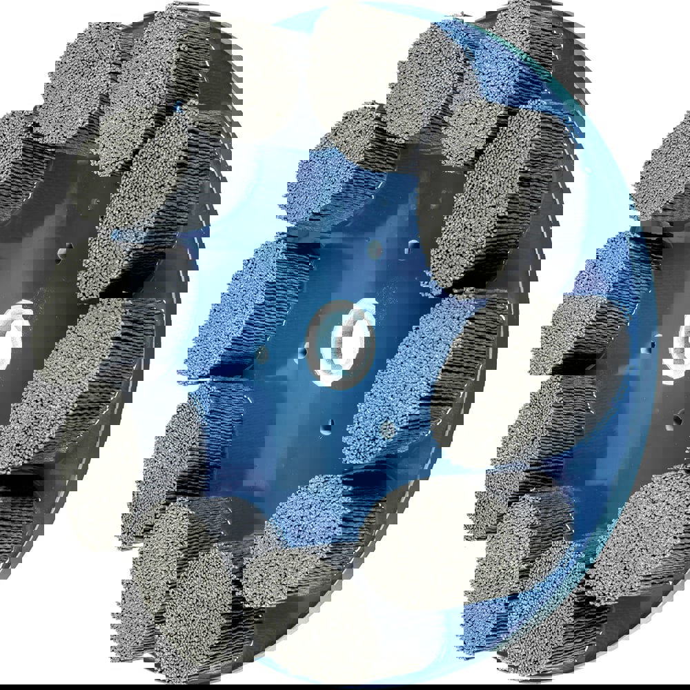 Disc Brushes; Brush Type: Crimped ; Connector Type: Arbor ; Abrasive Material: Silicon Carbide ; Outside Diameter (Inch): 10 ; Grit: 80 ; Maximum RPM: 1340