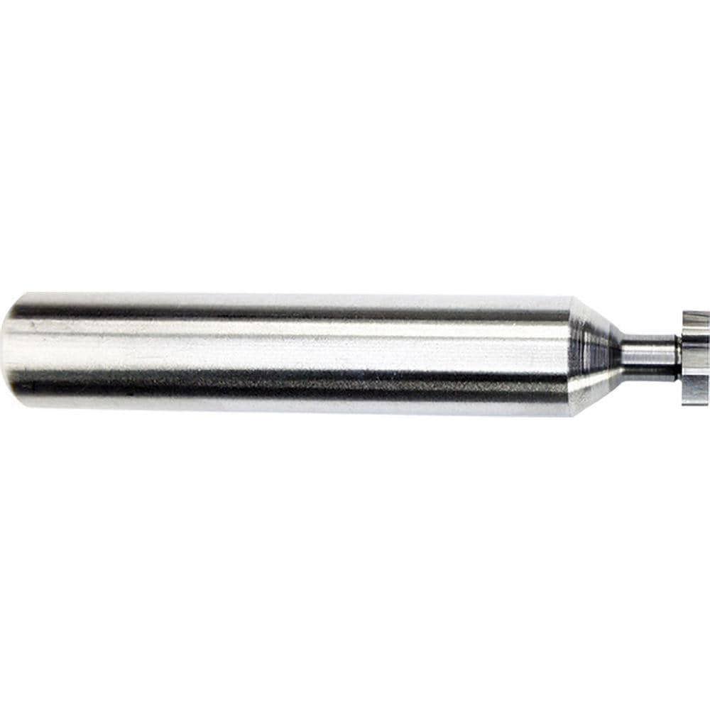 Woodruff/Keyseat Cutters; Connection Type: Shank ; Cutter Material: Solid Carbide ; Cutter Diameter (mm): 24.00 ; Tooth Configuration: Straight ; Cutting Width (mm): 5.00 ; Weldon Flat: No