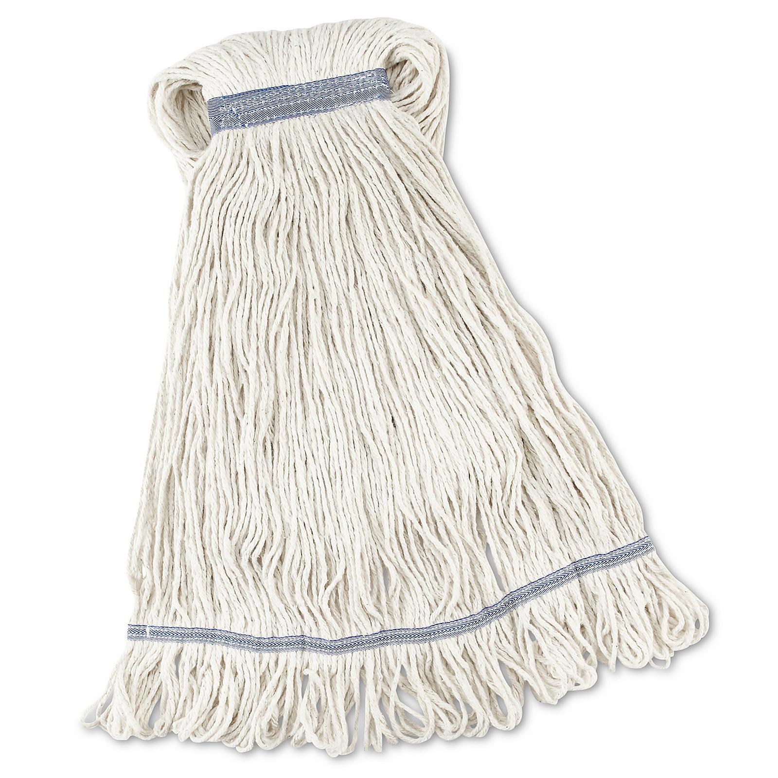 7920002050426, Skilcraft, Cut-End Wet Mop Head, 4-Ply, 32 Oz, Natural