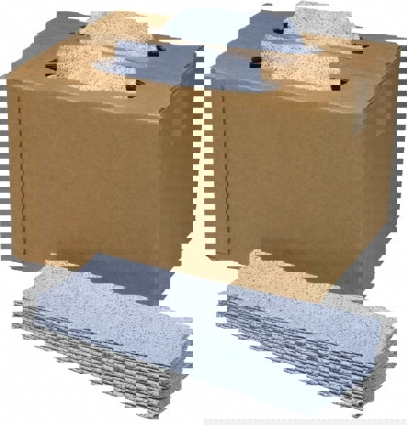 7920011773633, SKILCRAFT, ScrubWipes Preparation Wipers, 11.5 x 16.5, Blue, 150/Box