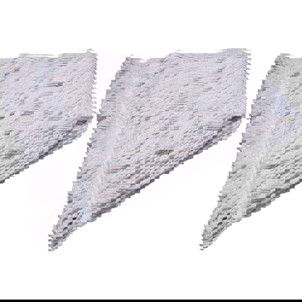 MOP HEAD, WET, LOOPED-END, NATURAL, 22 OZ., 40