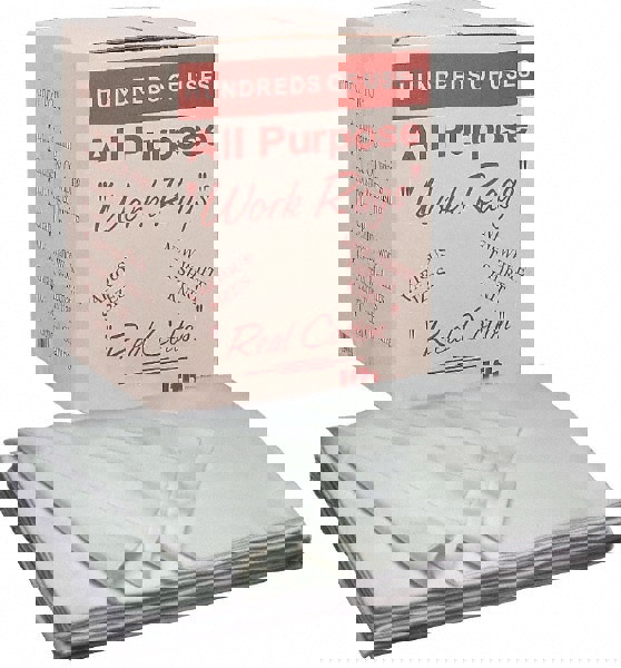 7920014541147, SKILCRAFT, Cotton Cloth Rags, 5 x 8, 288/Carton