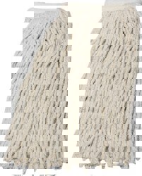 Wet Mop Cut: Medium, Natural Mop, Cotton